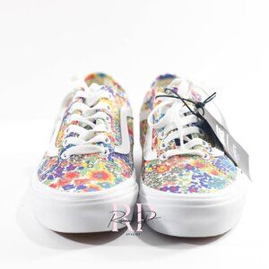 Vans Women Off the Wall Women's Liberty Print Floral Sneakers SZ 6 NWT